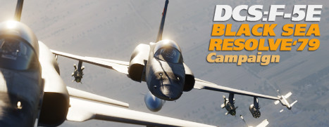 Screenshot z DCS: F-5E Black Sea Resolve '79 Campaign