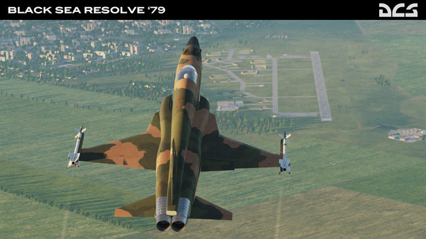Screenshot z DCS: F-5E Black Sea Resolve '79 Campaign