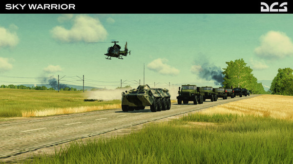 Screenshot z DCS: AV-8B Sky Warrior Campaign