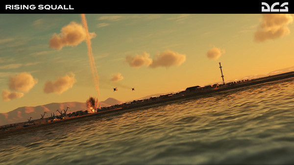 Screenshot z DCS: F⁄A-18C Hornet Rising Squall Campaign Screenshot z DCS: F⁄A-18C Hornet Rising Squall Campaign