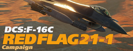 Screenshot z DCS: F-16C Viper Red Flag 21-1 Campaign