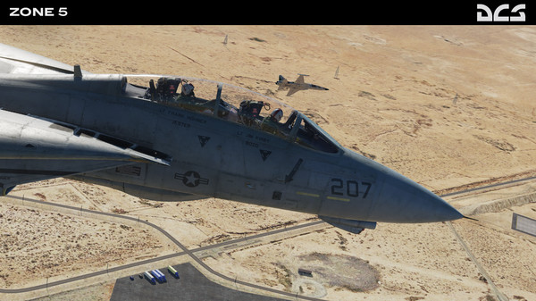 Screenshot z DCS: F-14A Zone 5 Campaign