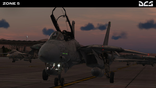 Screenshot z DCS: F-14A Zone 5 Campaign