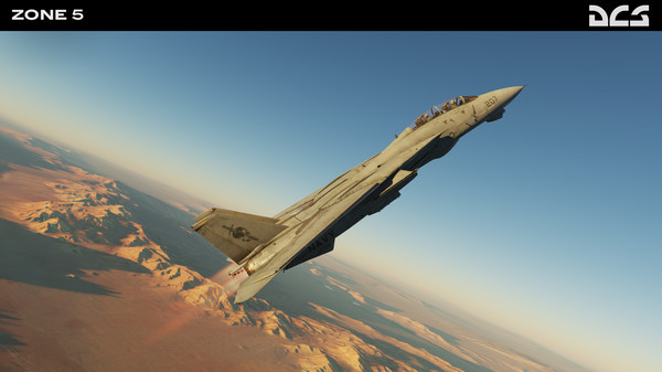 Screenshot z DCS: F-14A Zone 5 Campaign