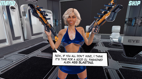 Screenshot z Space SEX: Judgment Day