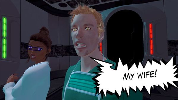 Screenshot z Space SEX: Judgment Day