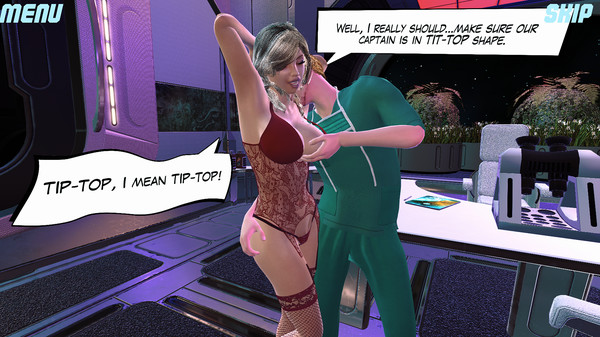 Screenshot z Space SEX: Judgment Day