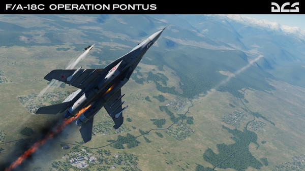 Screenshot z DCS: F⁄A-18C Operation Pontus Campaign Screenshot z DCS: F⁄A-18C Operation Pontus Campaign