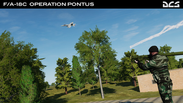 Screenshot z DCS: F⁄A-18C Operation Pontus Campaign Screenshot z DCS: F⁄A-18C Operation Pontus Campaign