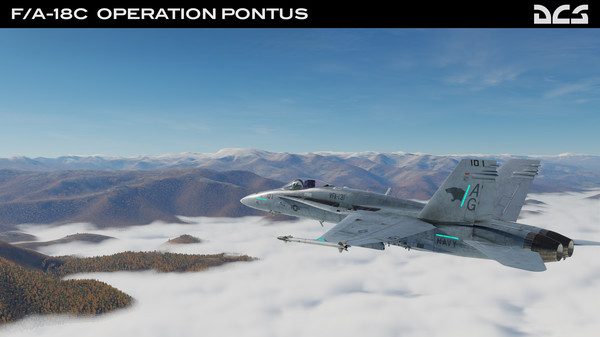 Screenshot z DCS: F⁄A-18C Operation Pontus Campaign Screenshot z DCS: F⁄A-18C Operation Pontus Campaign