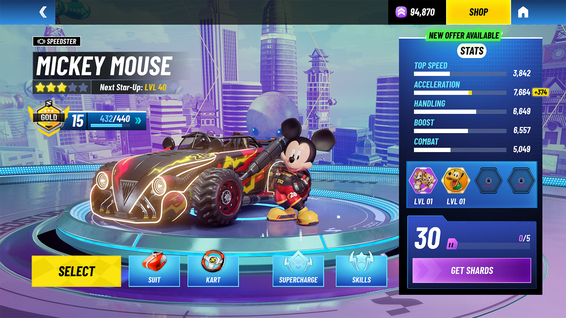 Screenshot of Disney Speedstorm