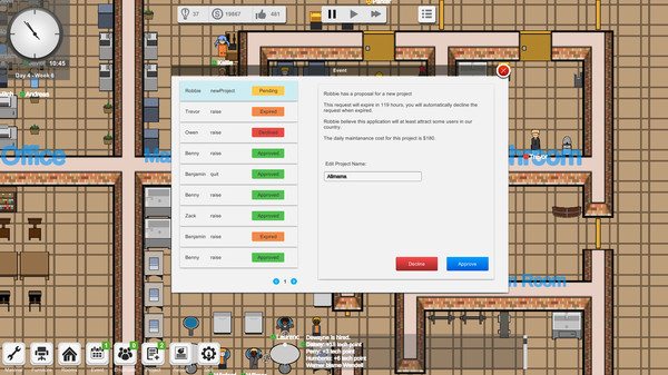 Outsourcing - IT company simulator screenshot 4