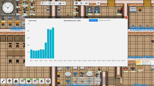 Outsourcing - IT company simulator screenshot 2