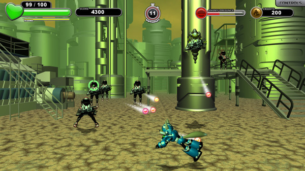Screenshot z Unit Down