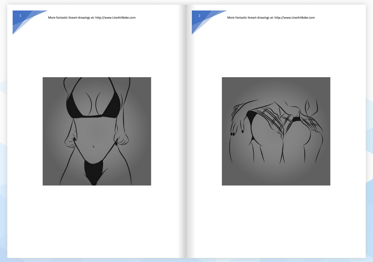 LineArt Jigsaw Puzzle - Erotica ArtBook Featured Screenshot #1