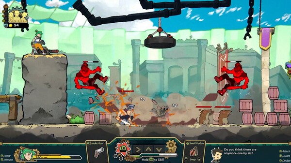 Screenshot z StellaGale: The Trials Of Faith