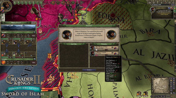 Screenshot z Crusader Kings II - Expansion Subscription