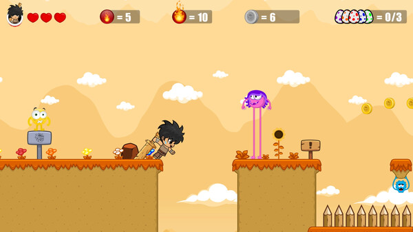 Screenshot z Fire Boy