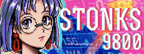 STONKS-9800: Stock Market Simulator cover art