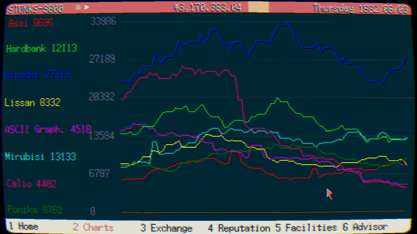 STONKS-9800: Stock Market Simulator 스크린샷 2