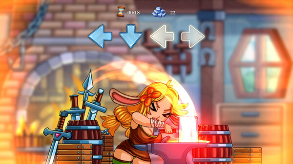 Screenshot 3 of Horny Warp: Hentai Fantasy - more gameplay footage