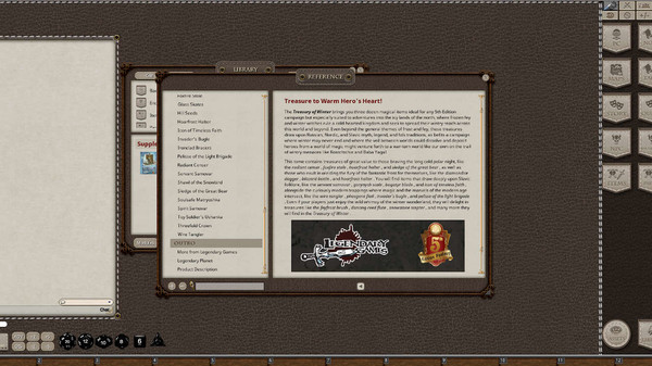 Fantasy Grounds - Treasury of Winter