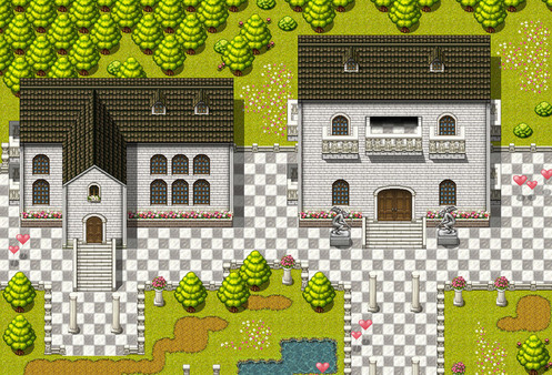 KHAiHOM.com - RPG Maker MZ - Valentine Tile Pack for MZ