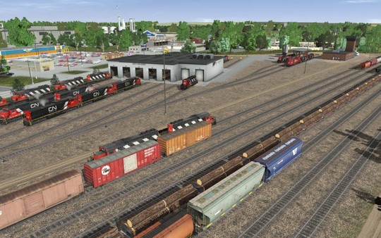 Screenshot z Trainz 2019 DLC - Lafond Regional Railway Screenshot z Trainz 2019 DLC - Lafond Regional Railway