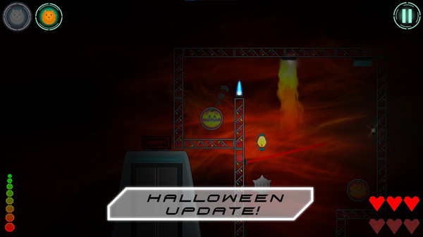 Screenshot z Cats In Space