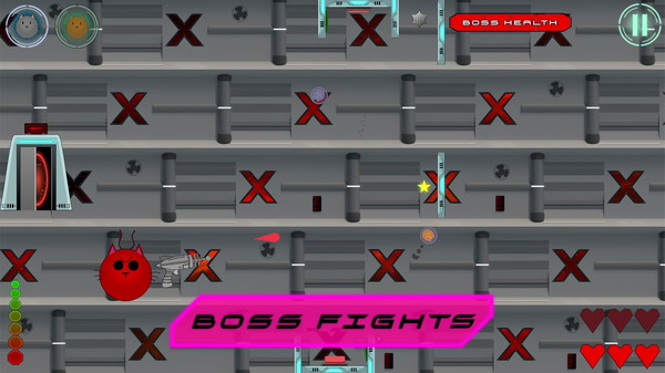 Screenshot z Cats In Space