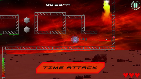 Screenshot z Cats In Space