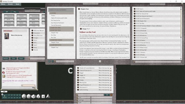 Fantasy Grounds - D&D Classics: Marco Volo Journey (2E)