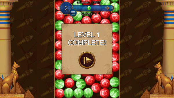 Screenshot z MUMBA IV: Egypt Jewels