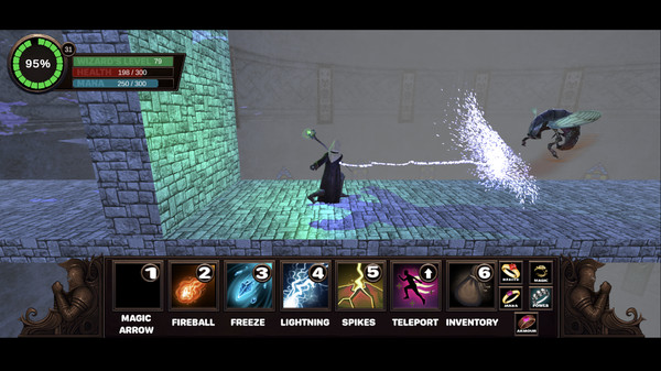 Screenshot z The Death Wizard's Tower