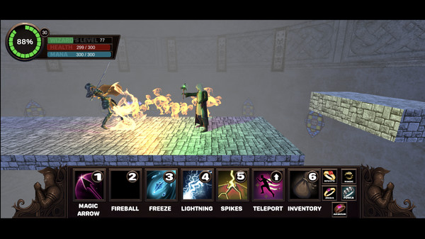 Screenshot z The Death Wizard's Tower