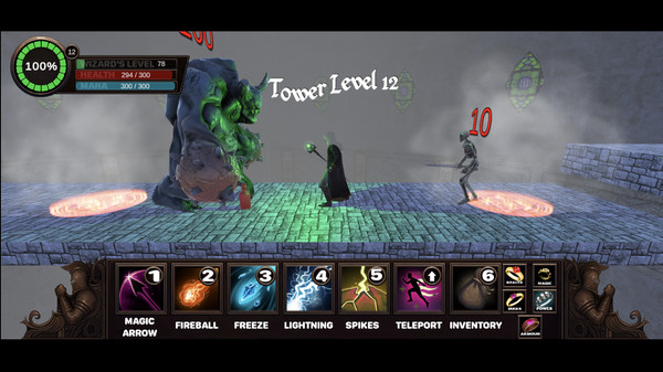 Screenshot z The Death Wizard's Tower