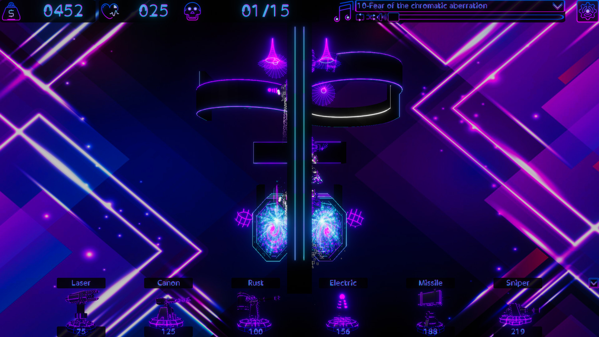 Neonverse Defenders screenshot #4