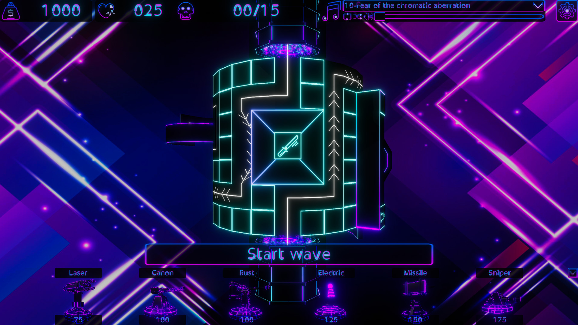 Neonverse Defenders screenshot #2