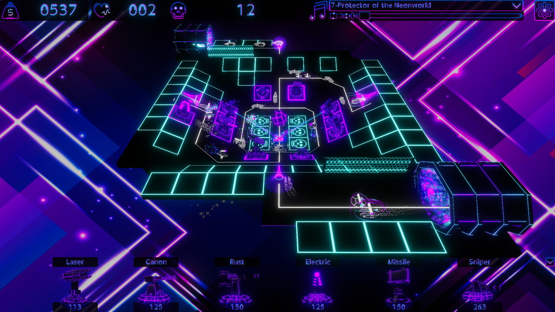 Neonverse Defenders screenshot #6
