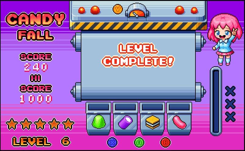 #2. Candy Fall (Steam) Ved: Fortcullis Games