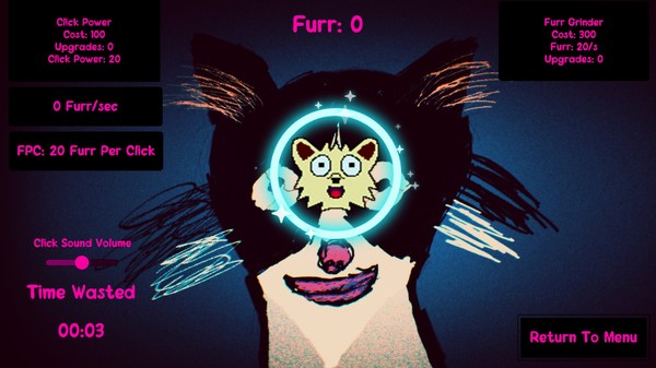 Screenshot z Endless Furry Clicker