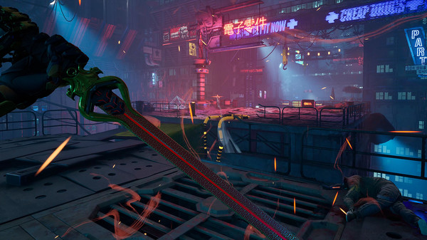 Screenshot z Ghostrunner - Metal OX Pack Screenshot z Ghostrunner - Metal OX Pack