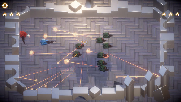 Screenshot z Tanky Tanks