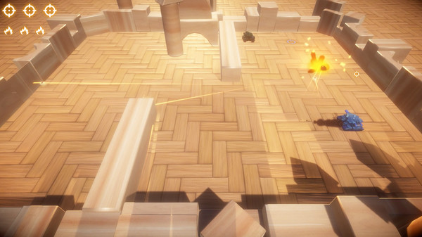 Screenshot z Tanky Tanks