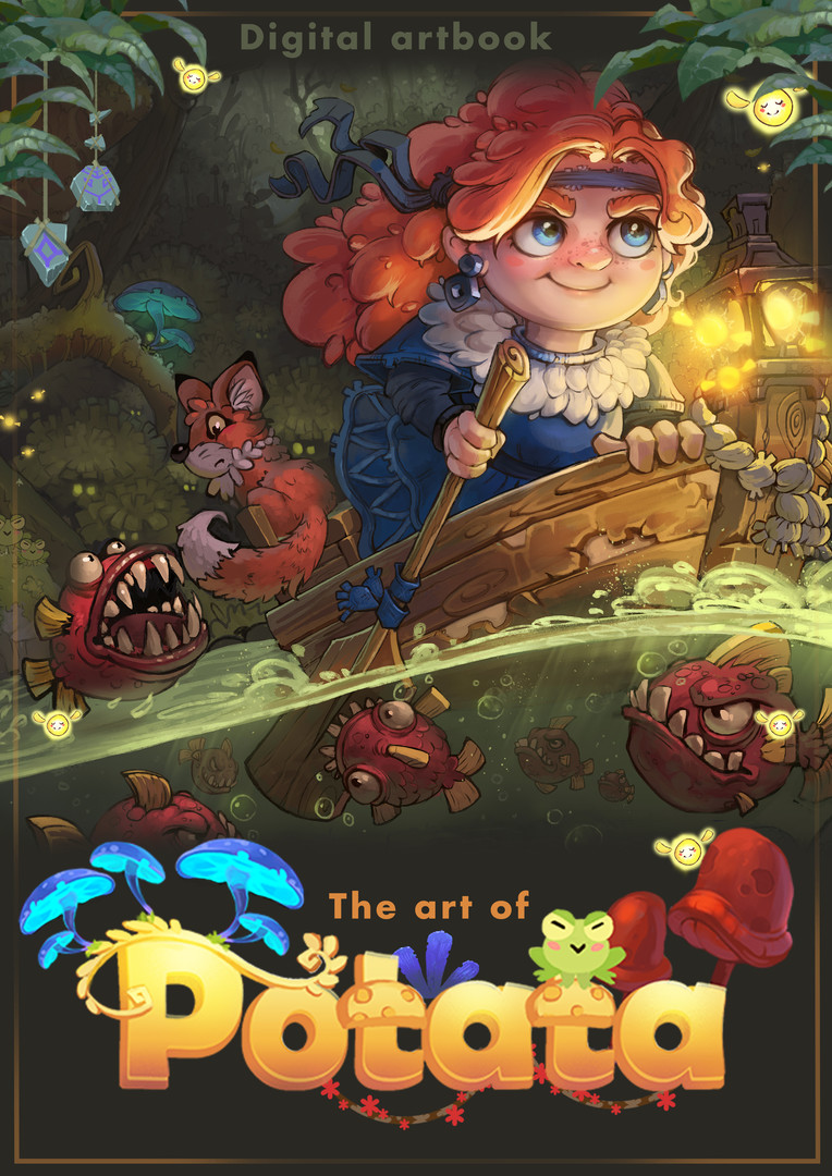 Potata: Fairy Flower - Digital Artbook Featured Screenshot #1