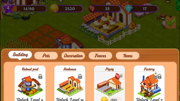 Screenshot z ZenFarm