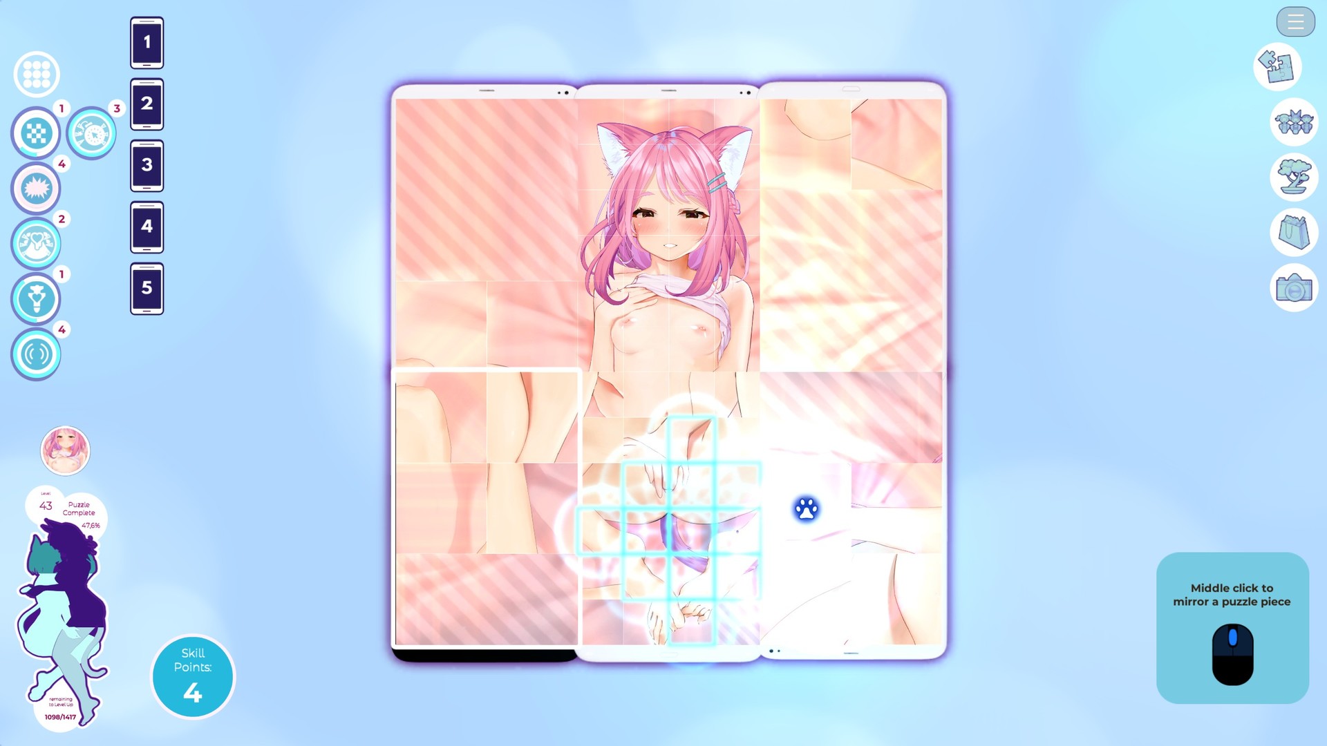 Mosaique Neko Waifus 4 Free R18 Featured Screenshot #1