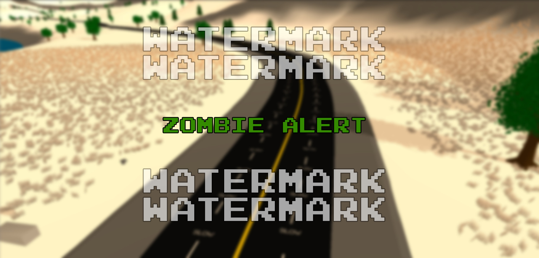 Zombie Alert Background Featured Screenshot #1