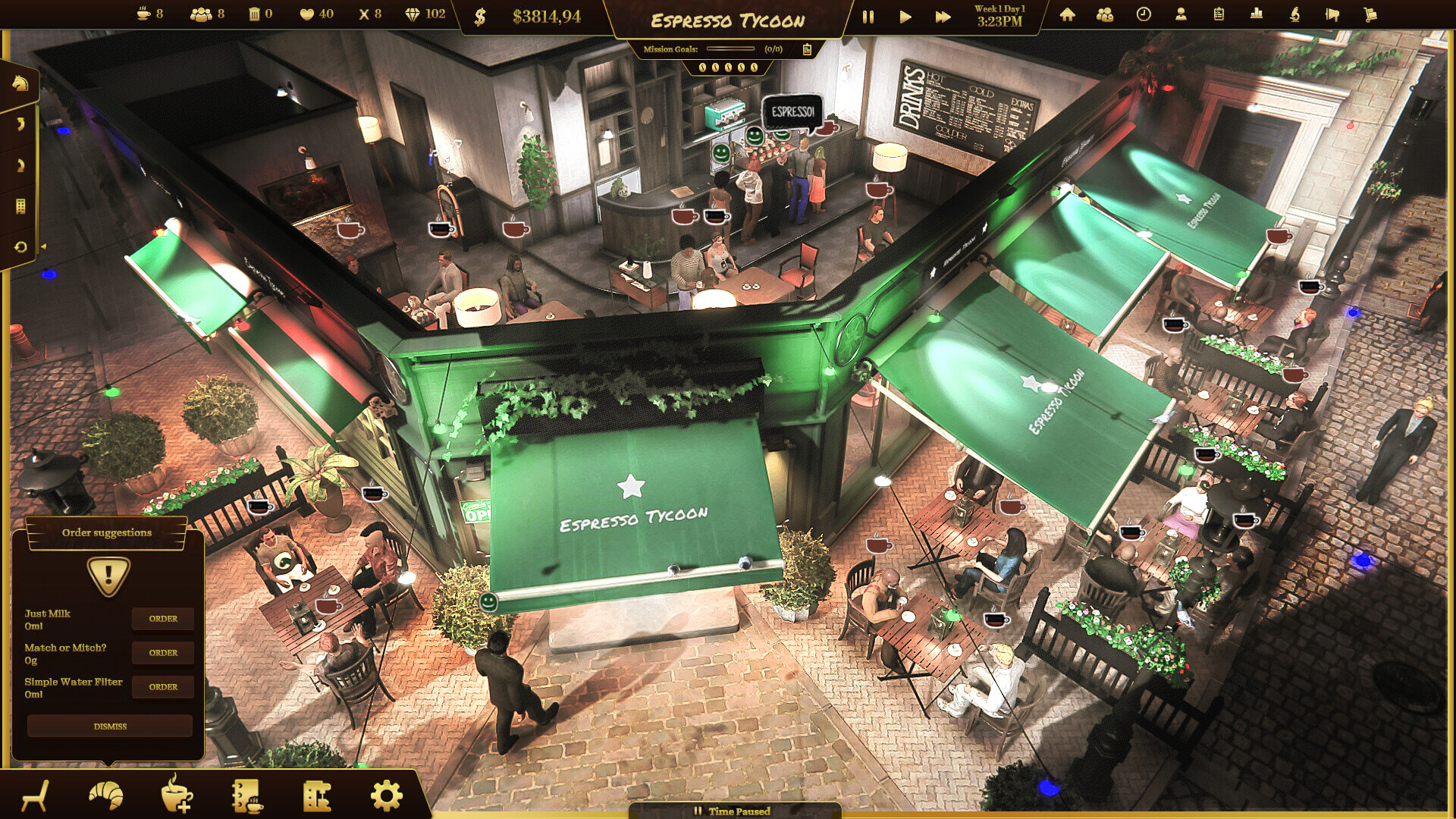 Espresso Tycoon Featured Screenshot #1