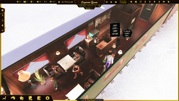 Screenshot z Espresso Tycoon